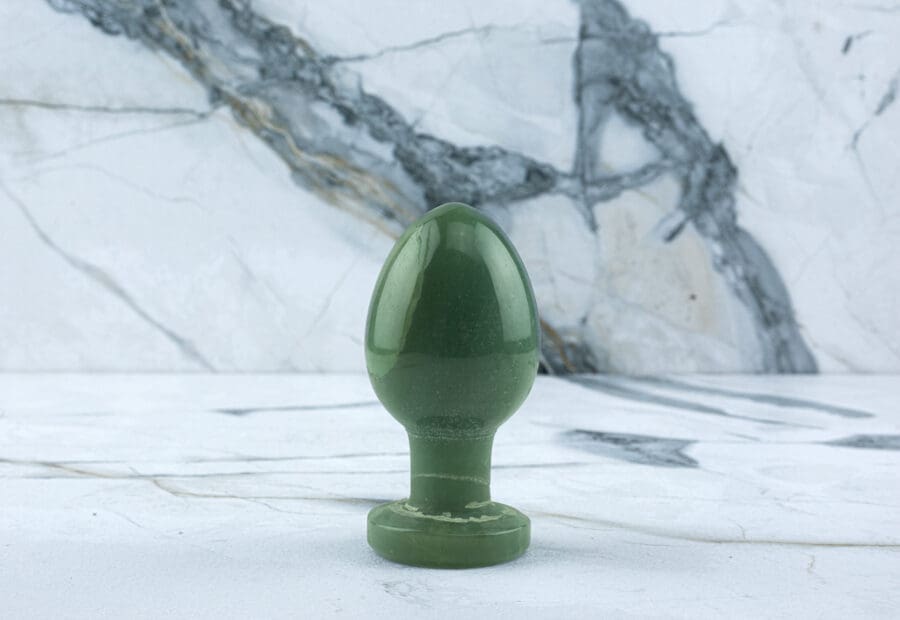 Crystal Buttplug Ava - Groene Aventurijn - Afbeelding 2