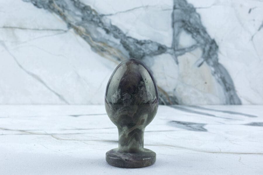 Crystal Buttplug Ava Rode Jaspis 32