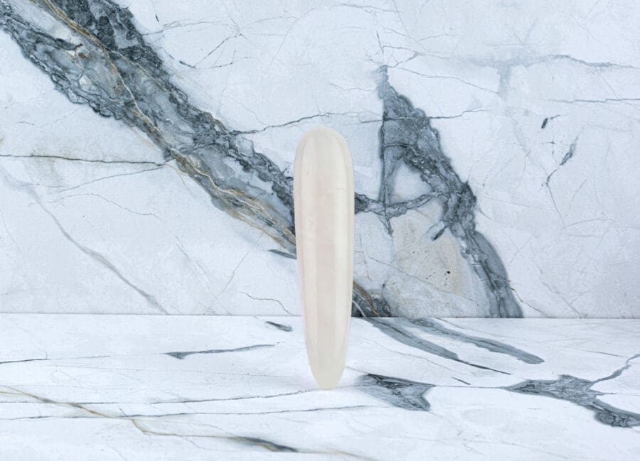 Crystal Dildo Sophia - Rozenkwarts - Afbeelding 2
