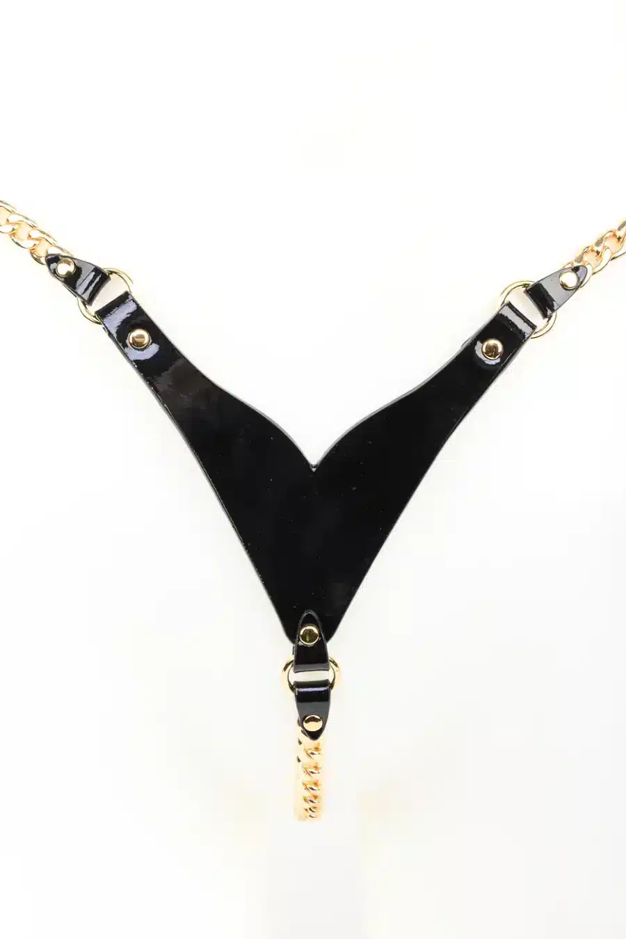 Fräulein Kink - Rica Chain String - Handgemaakte Luxe Lingerie - Afbeelding 2