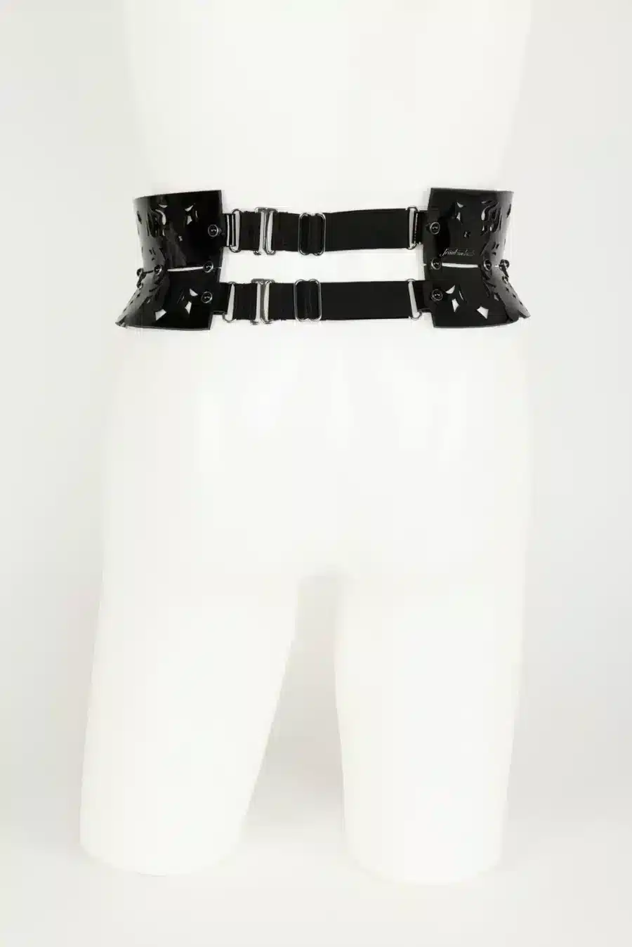 Fraulein Kink Nero Skinny Jarretel