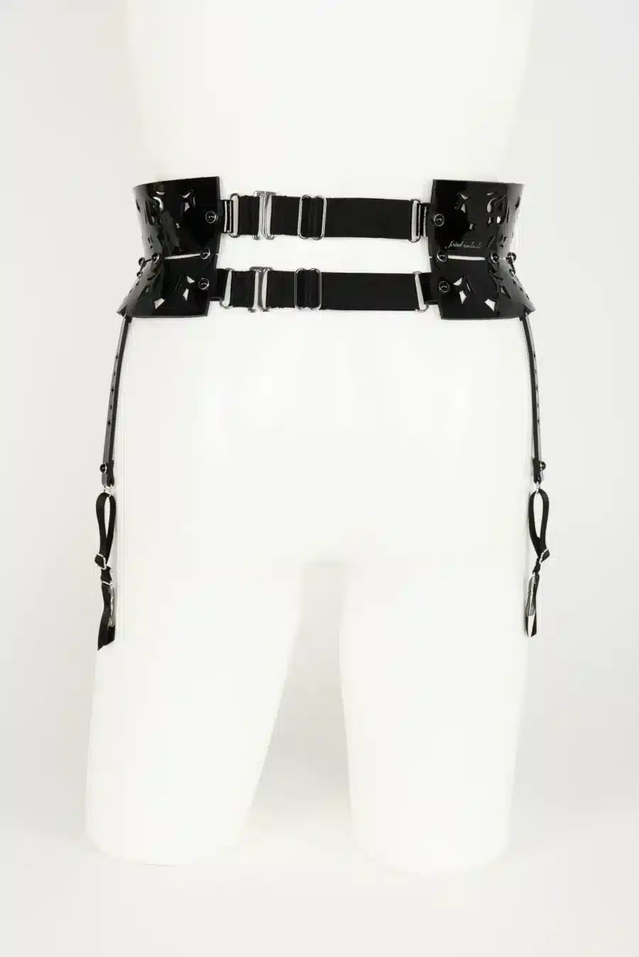Fraulein Kink Nero Skinny Jarretel