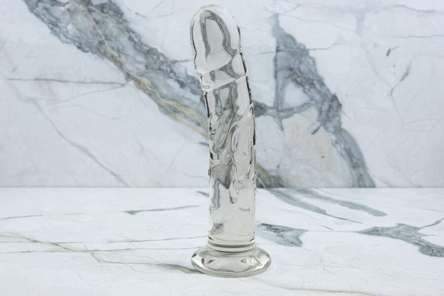 Gläs - Curved Realistic Glass Dildo