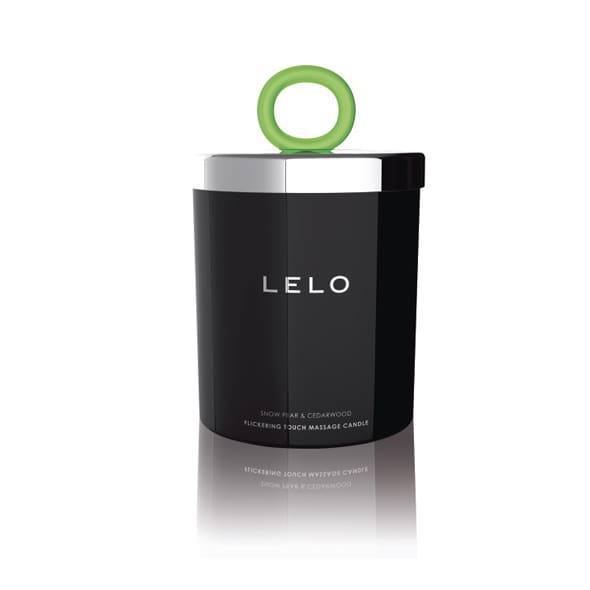 Lelo Massagekaars Sneeuwpeer Cederhout 150g 5