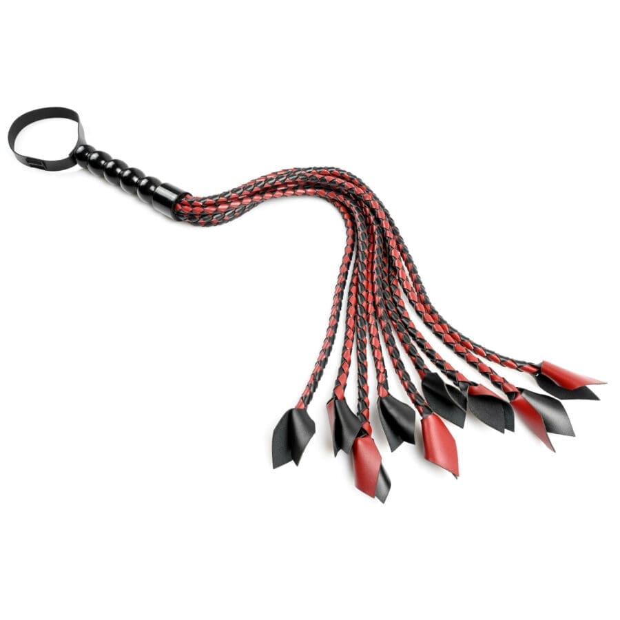 Sportsheets - Saffron Braided Flogger - Afbeelding 2