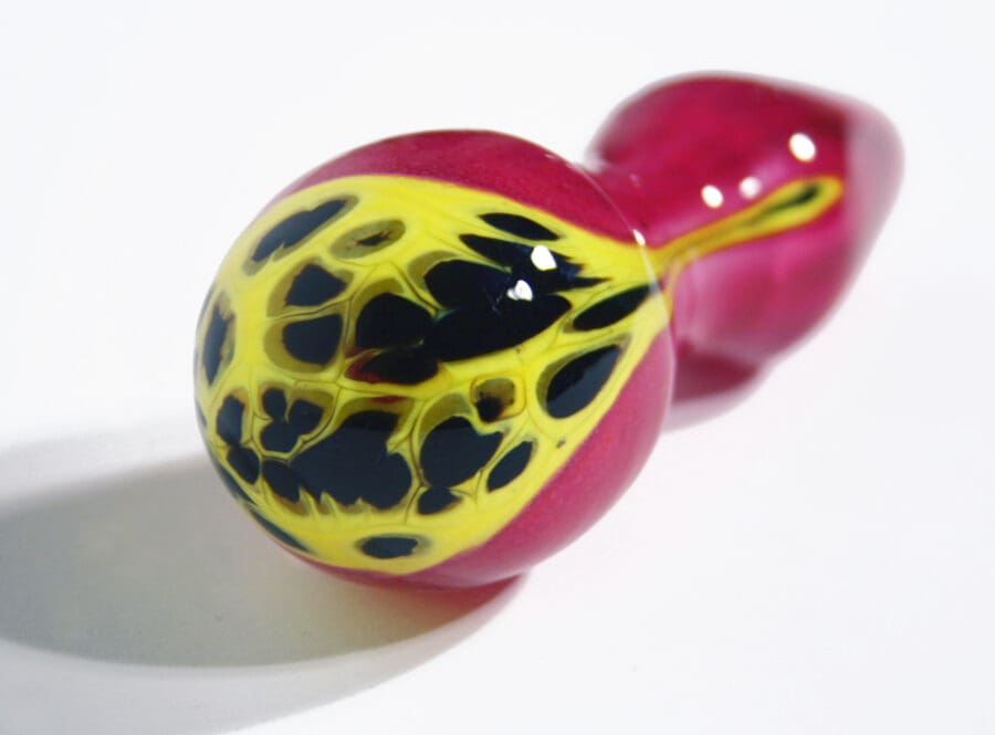 Shiri Zinn - Roze Glazen Butt Plug