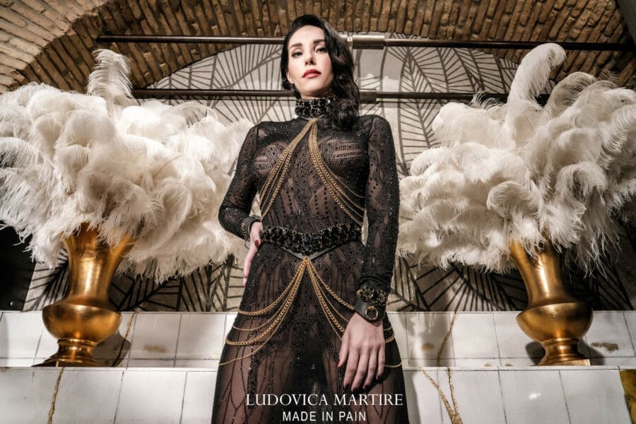 Ludovica Martire Calypso Handboei Zwart 2