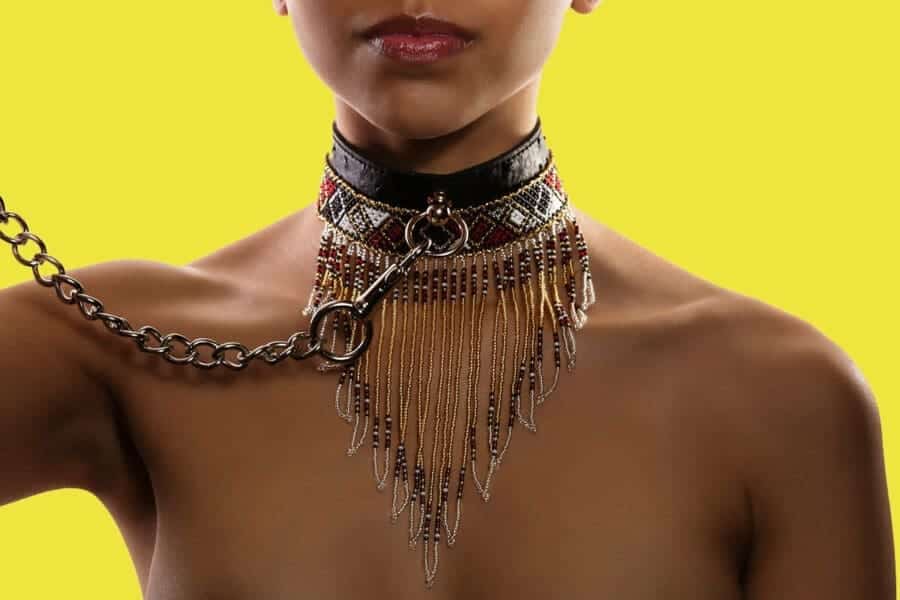 Shiri Zinn - Zwarte Halsband - Afbeelding 2