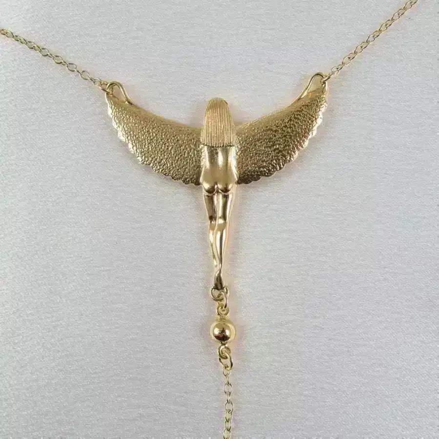 Sylvie Monthule Heupketting The Breath Of Isis Goud