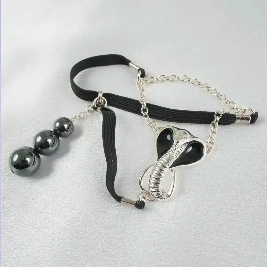 Sylvie Monthulé - Penis Sieraad Sacred Cobra | Zilver - Afbeelding 2