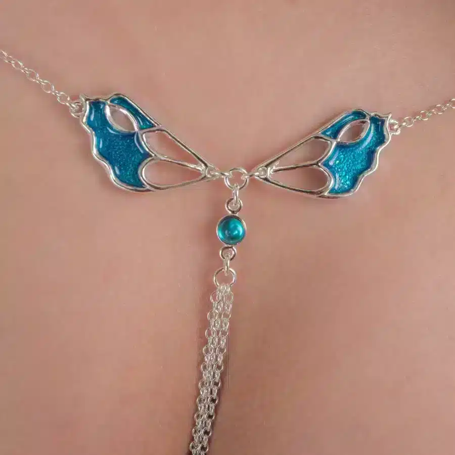 Sylvie Monthulé - Heupketting Sexy Wings | Zilver