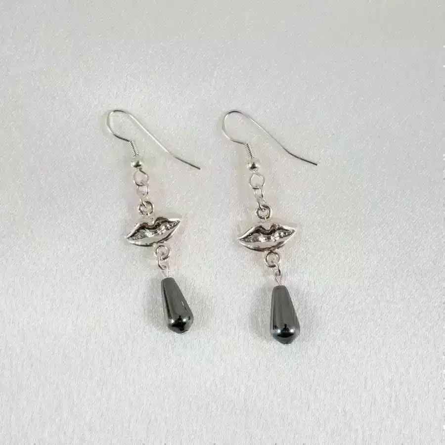 Sylvie Monthule Oorbellen Lovely Kisses Zilver