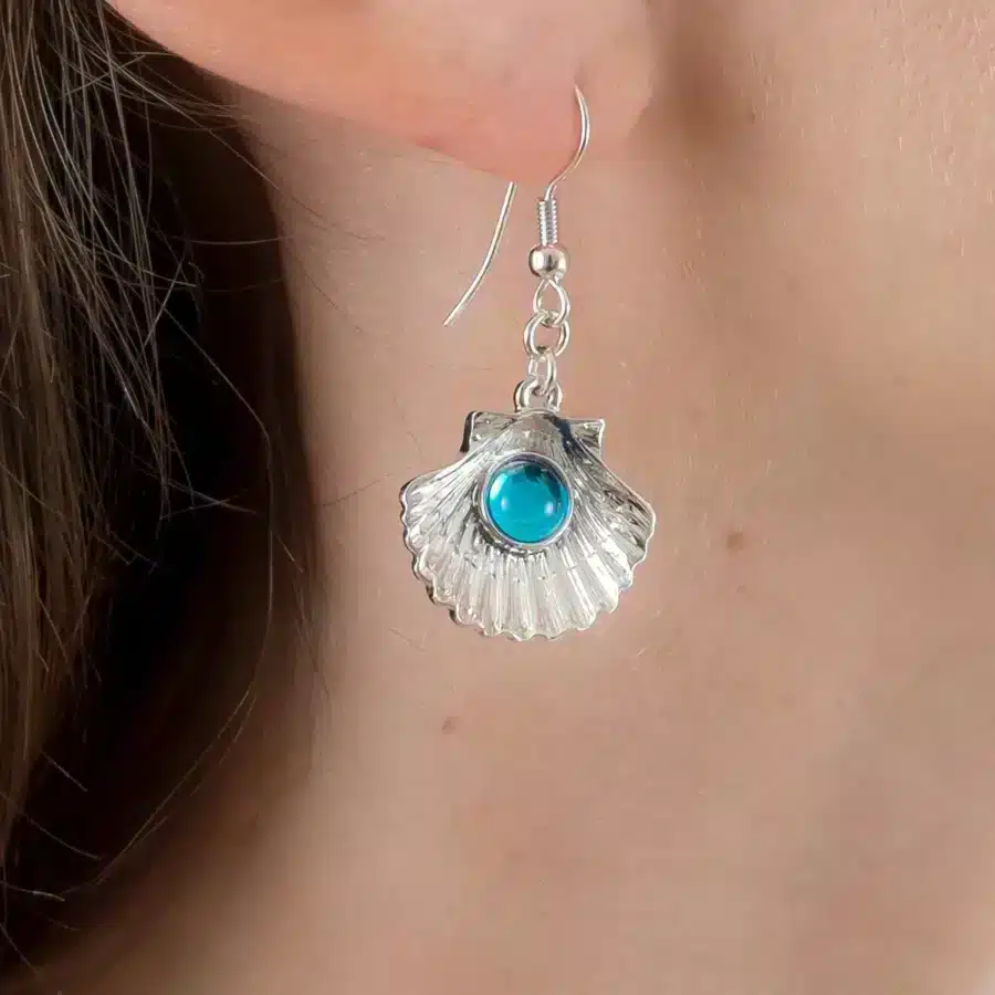 Sylvie Monthulé - Oorbellen Ocean Secrets | Zilver - Afbeelding 3