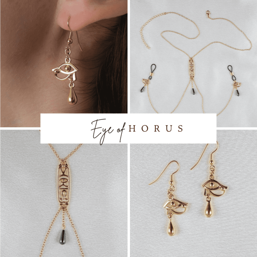 Sylvie Monthulé - Set 1 Eye of Horus | Goud