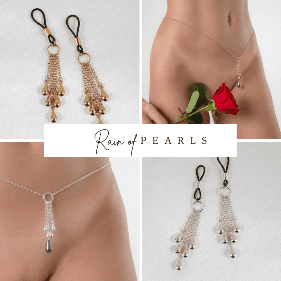 Sylvie Monthulé - Set 1 Rain of Pearls | Zilver