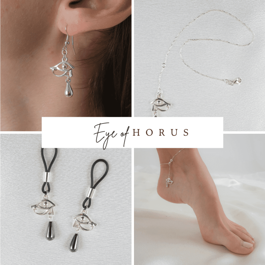 Sylvie Monthulé - Set Eye of Horus | Zilver