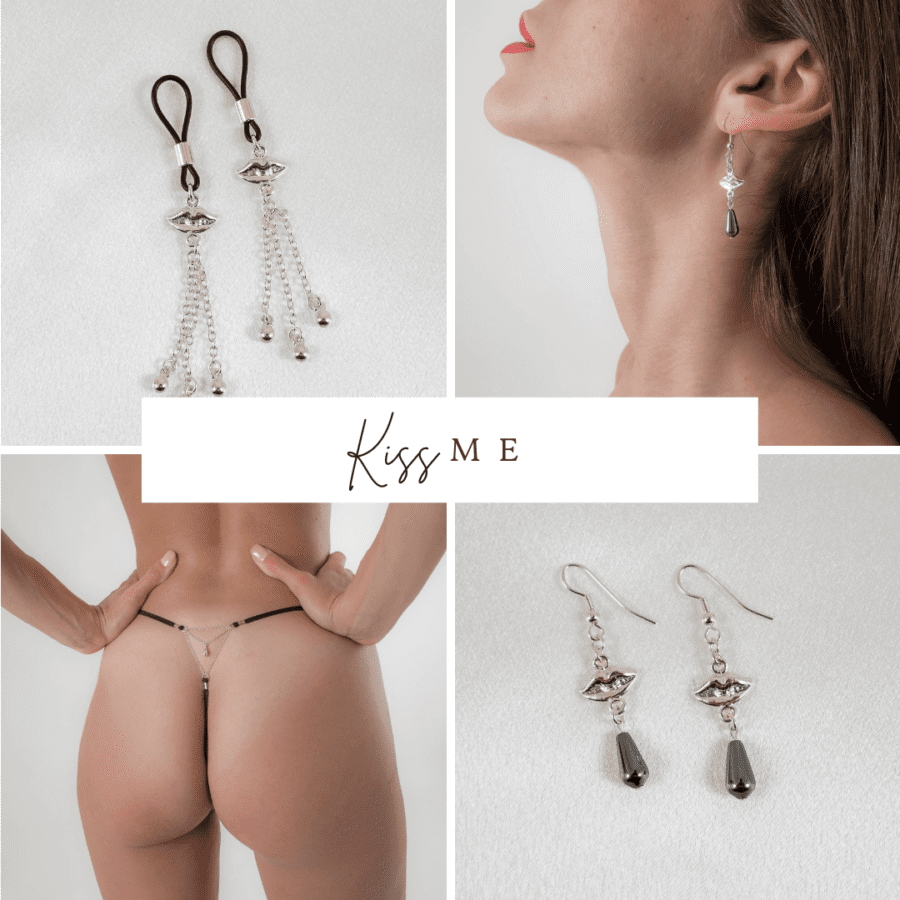 Sylvie Monthulé - Set Kiss Me | Zilver