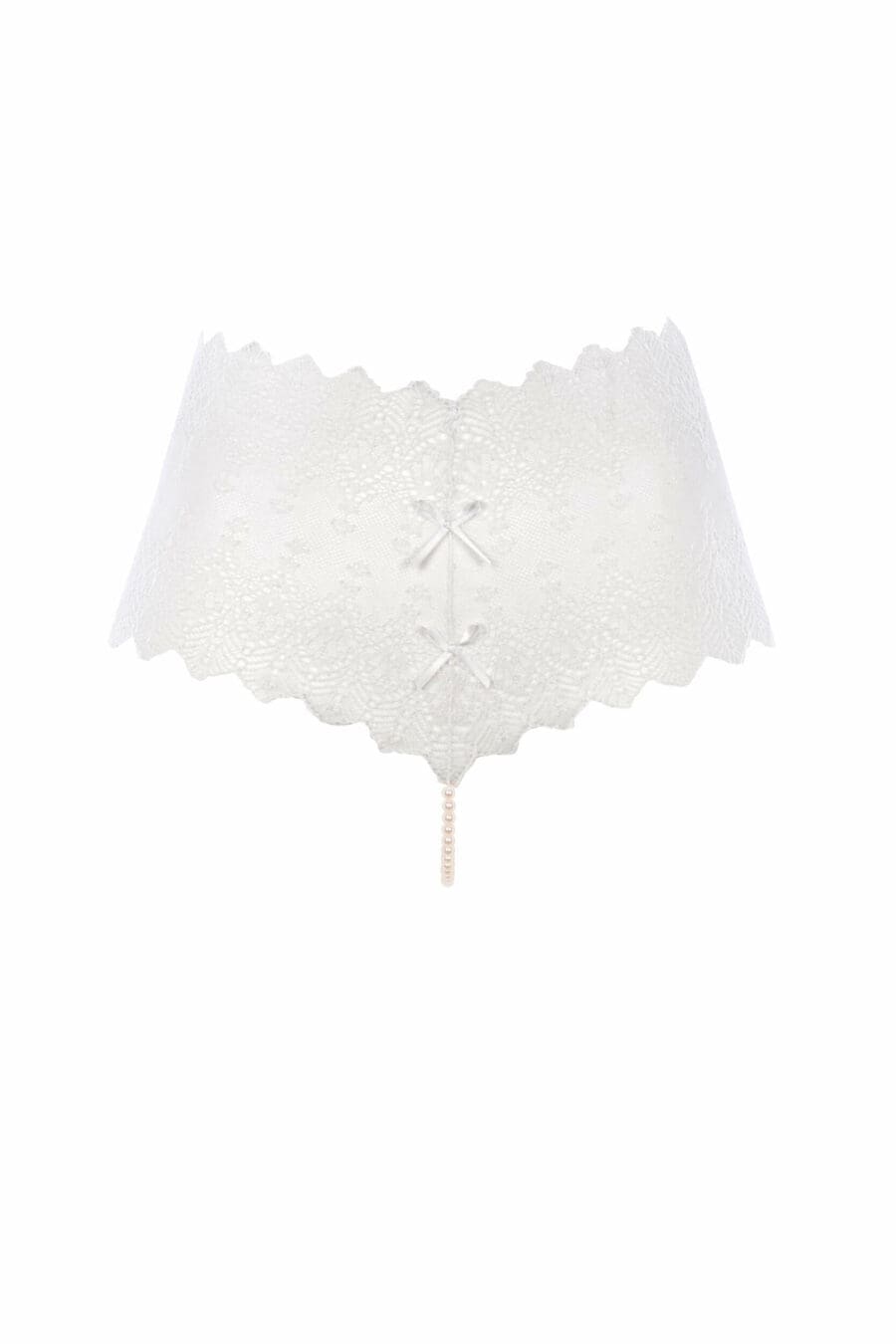 Bracli - Geneva Panty Ivoor - Luxe Parelstring Lingerie - Afbeelding 2