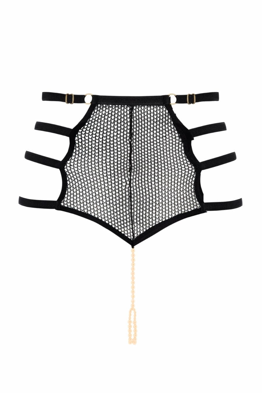 Bracli - London Hoog Getailleerd - Luxe Parelstring Lingerie - Afbeelding 3