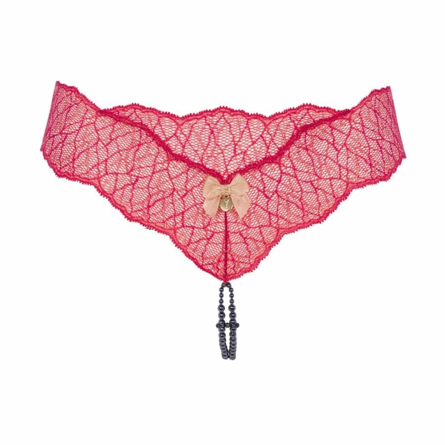 Bracli Sydney Dark Double Red Parelstring