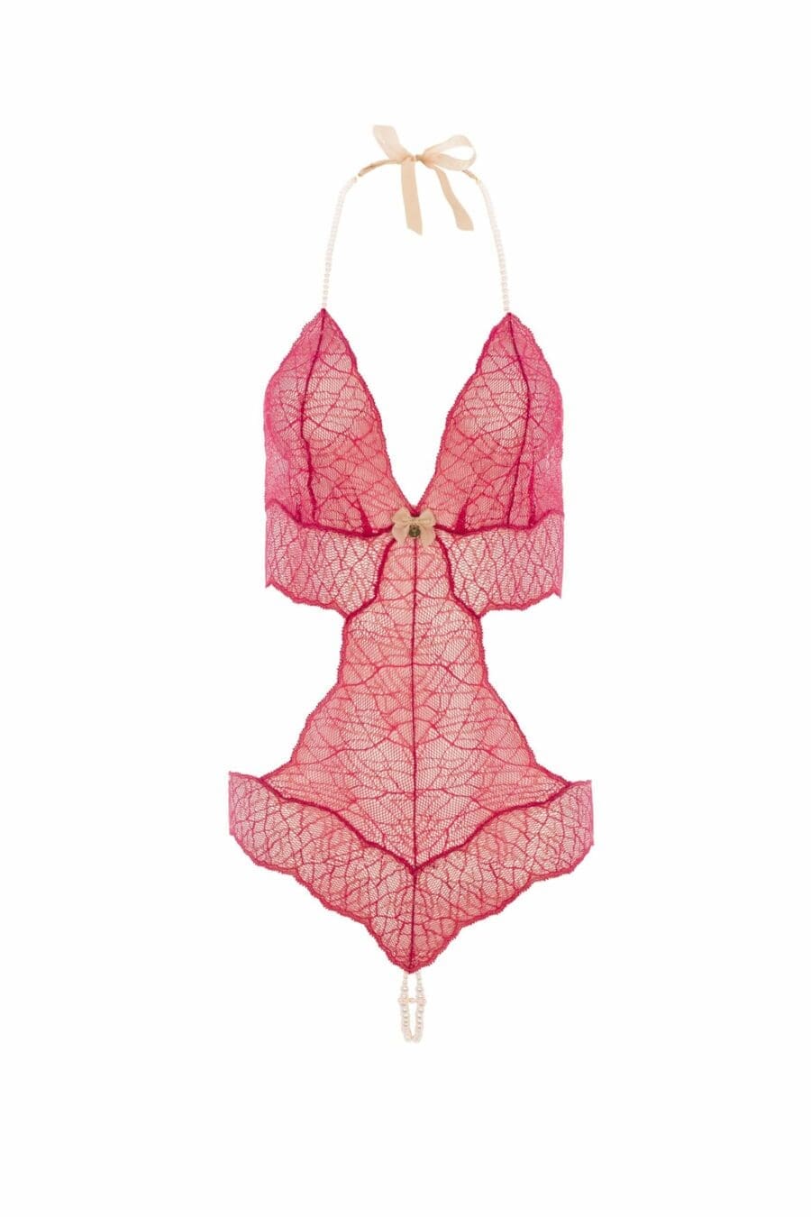 Bracli Double Body Red Playsuit