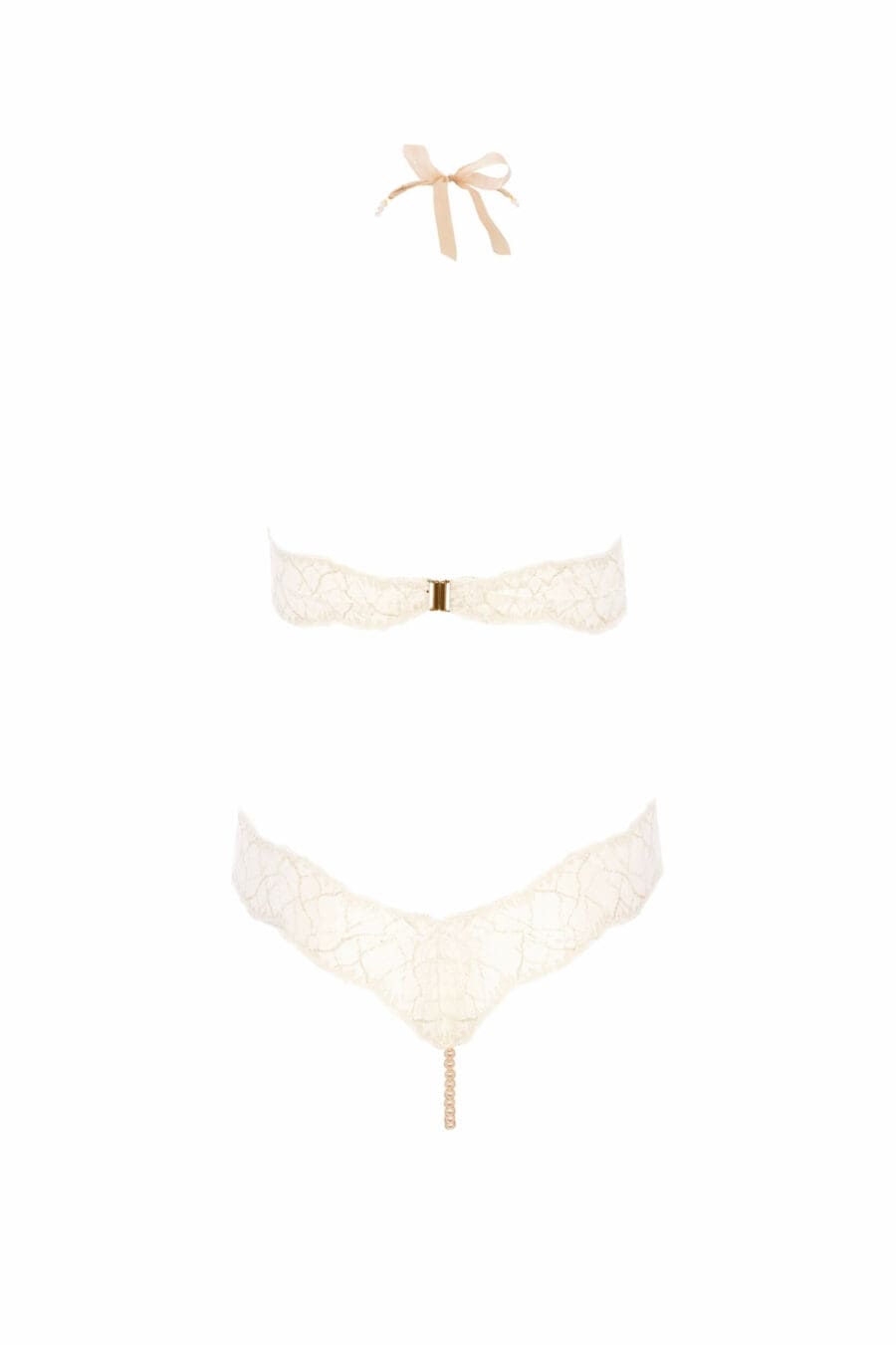 Bracli Single Body Ivory Playsuit