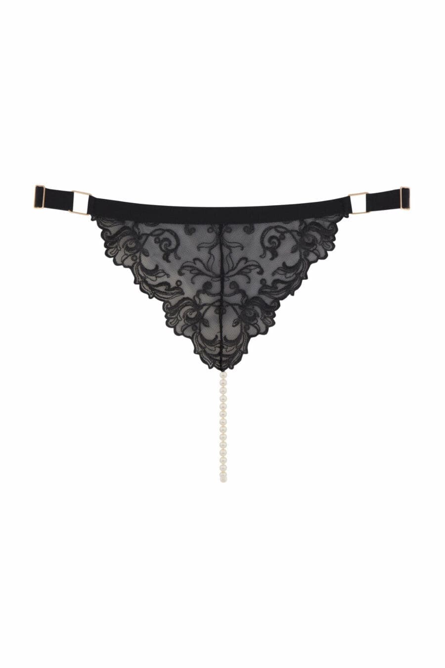 Bracli - Vienna G-String Set - Luxe Lingerieset met Parels - Afbeelding 3