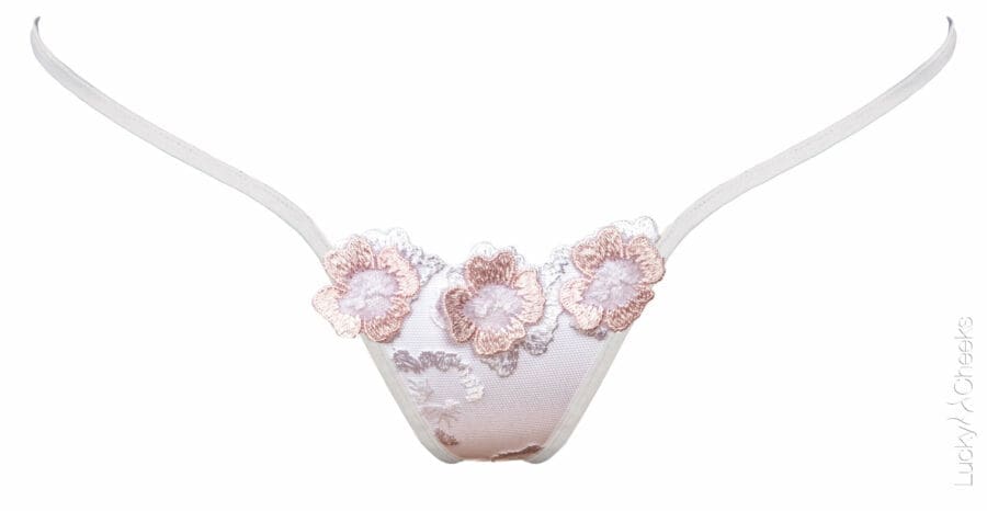 Lucky Cheeks - String White Bunny - Afbeelding 8