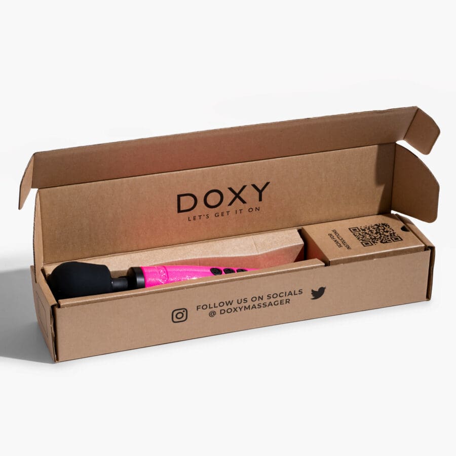 Doxy - Die Cast Wand Massager | Hot Pink - Afbeelding 5