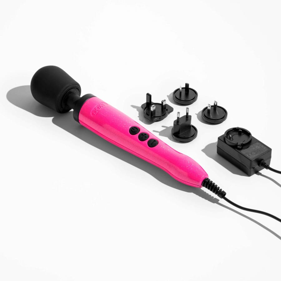 Doxy - Die Cast Wand Massager | Hot Pink - Afbeelding 4