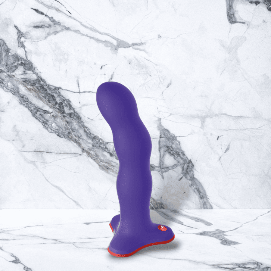 Fun Factory - Bouncer Unique Strap-On Dildo | Paars - Afbeelding 3