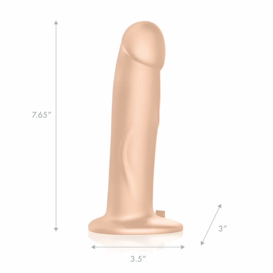 Pegasus - Dildo met Harnas | Huidskleur | 20,3 cm - Afbeelding 2