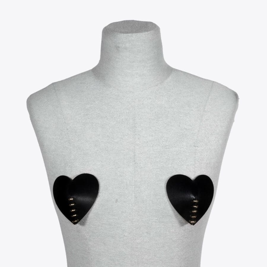 Elif Domanic - Heart Shaped Pasties met Stitches - Afbeelding 3