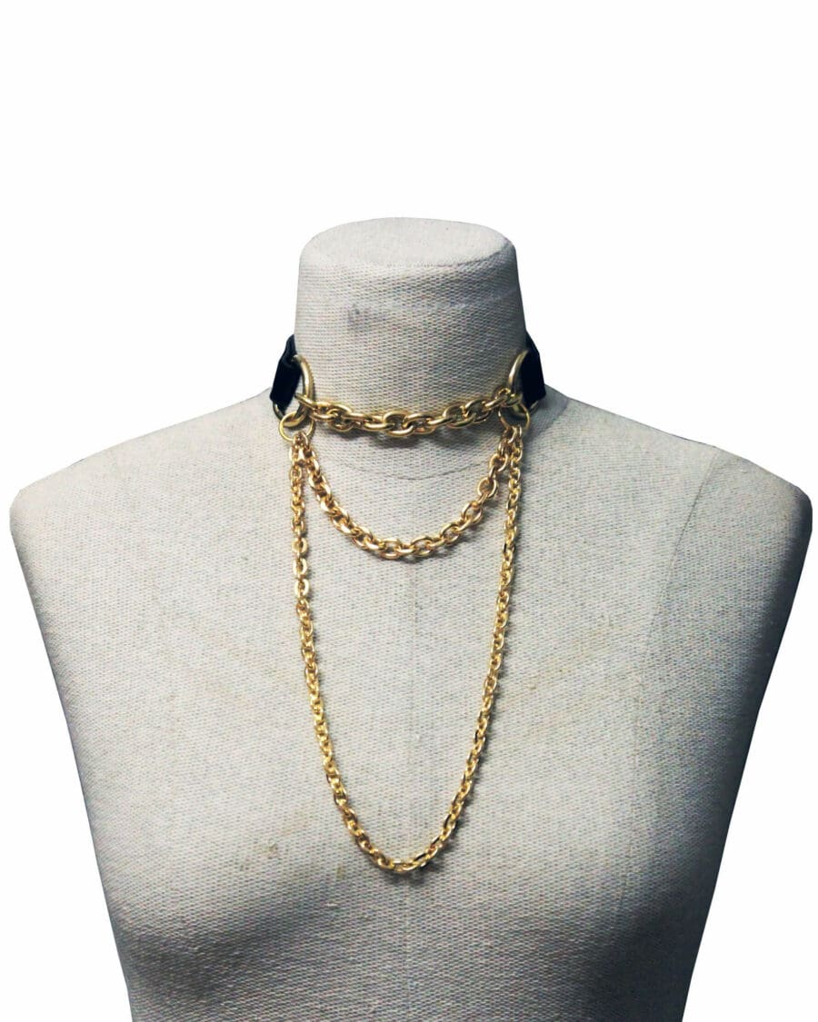 Elif Domanic - Martingale Chain Choker - Afbeelding 3