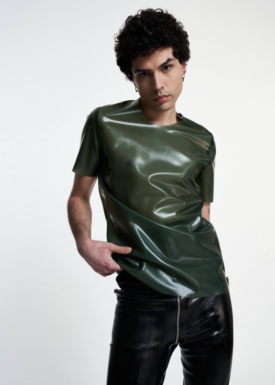 Filth Latex | Gibby Semi-Transparant Latex Shirt - Afbeelding 8