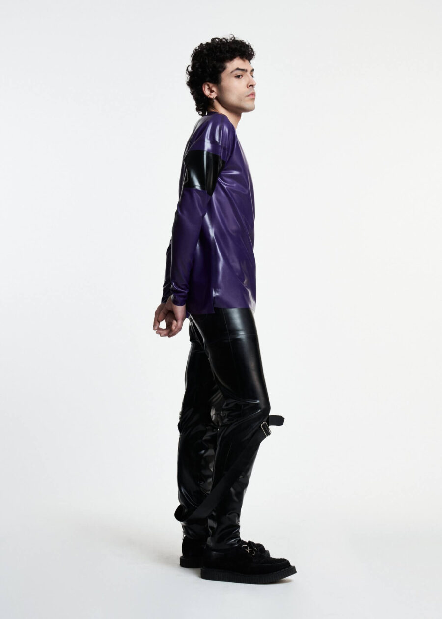 Filth Latex | Matlock Latex Shirt – Stijlvol Latex Shirt voor Mannen - Afbeelding 2