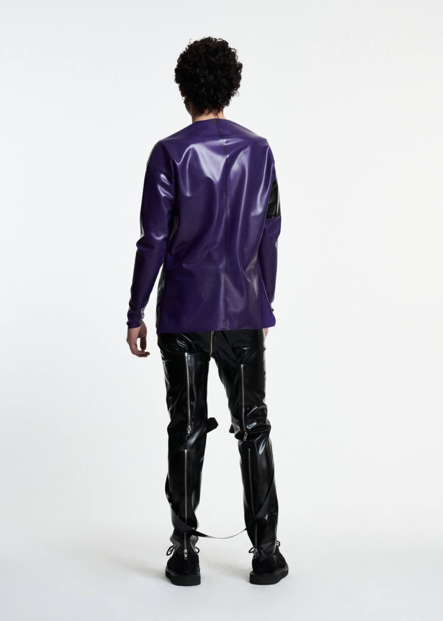 Filth Latex | Matlock Latex Shirt – Stijlvol Latex Shirt voor Mannen - Afbeelding 3