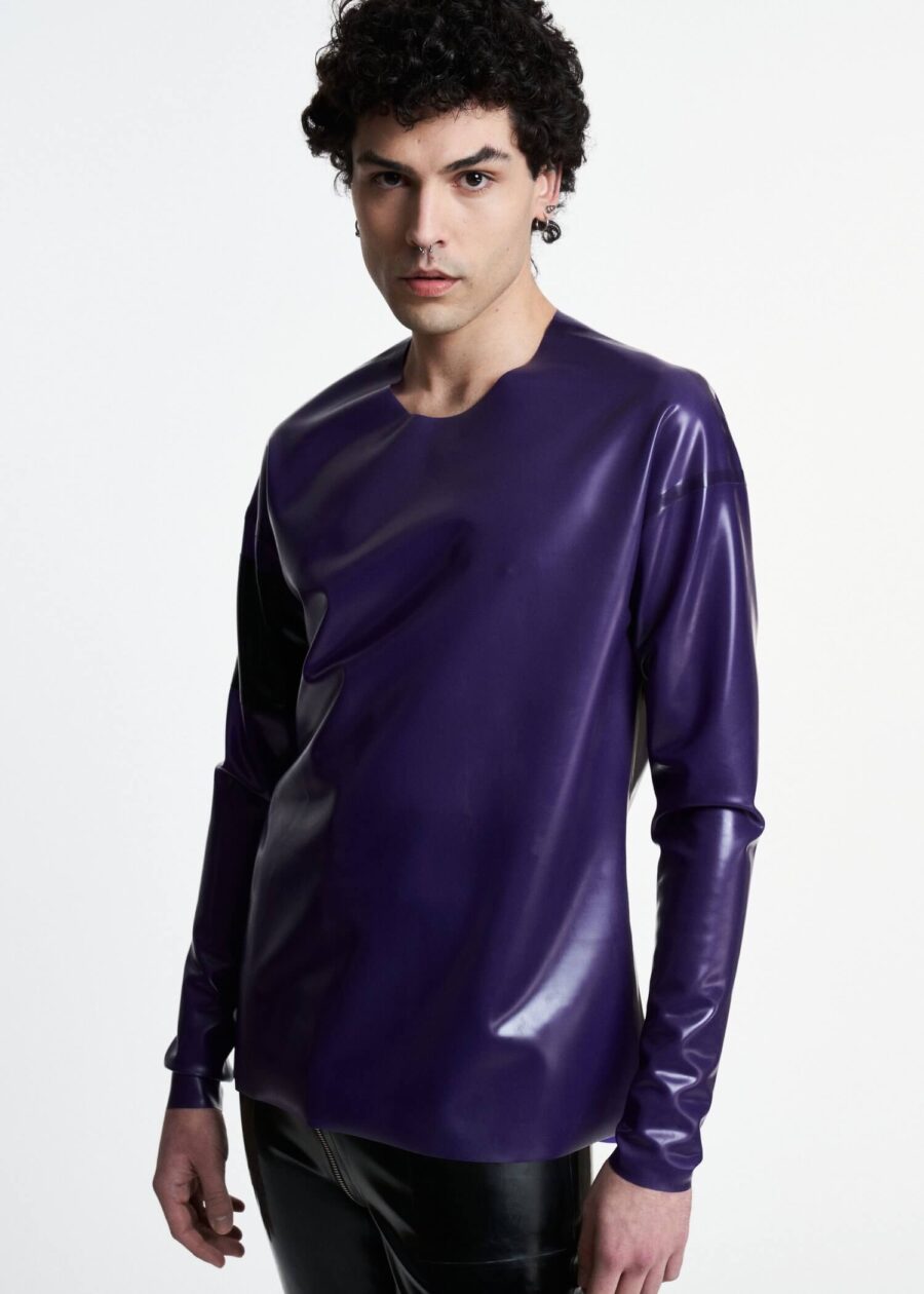Filth Latex | Matlock Latex Shirt – Stijlvol Latex Shirt voor Mannen - Afbeelding 4