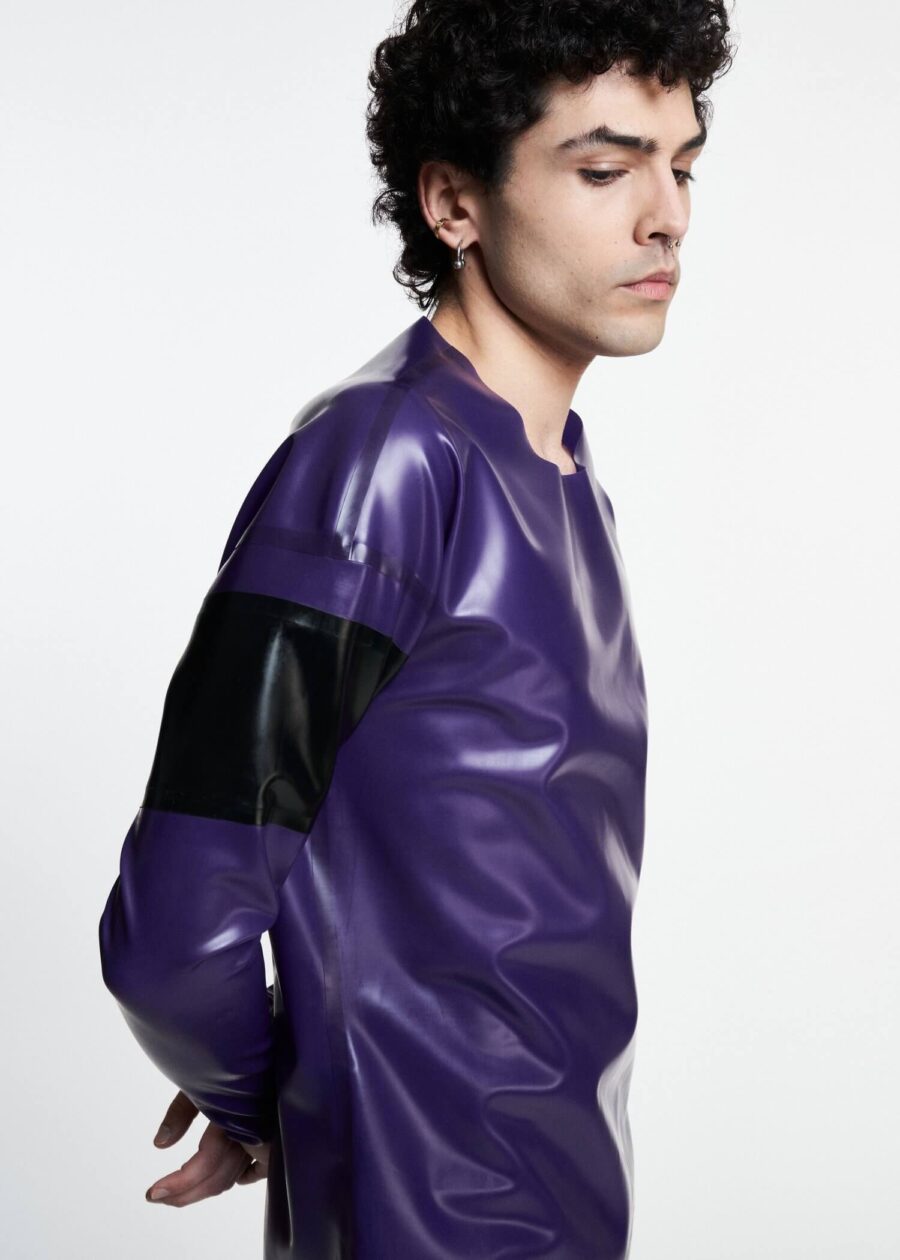 Filth Latex | Matlock Latex Shirt – Stijlvol Latex Shirt voor Mannen - Afbeelding 5