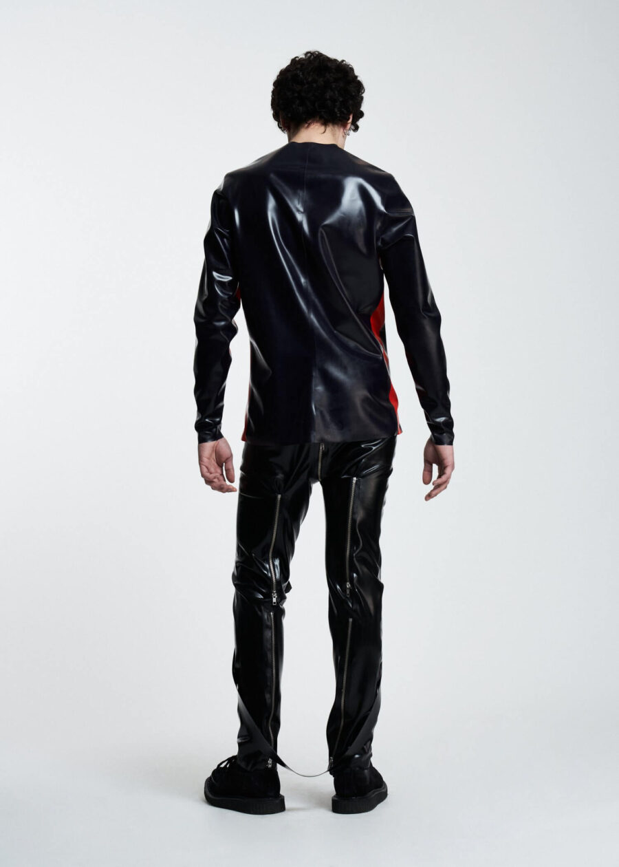 Filth Latex | Vanian Long Sleeve Latex Shirt - Afbeelding 5