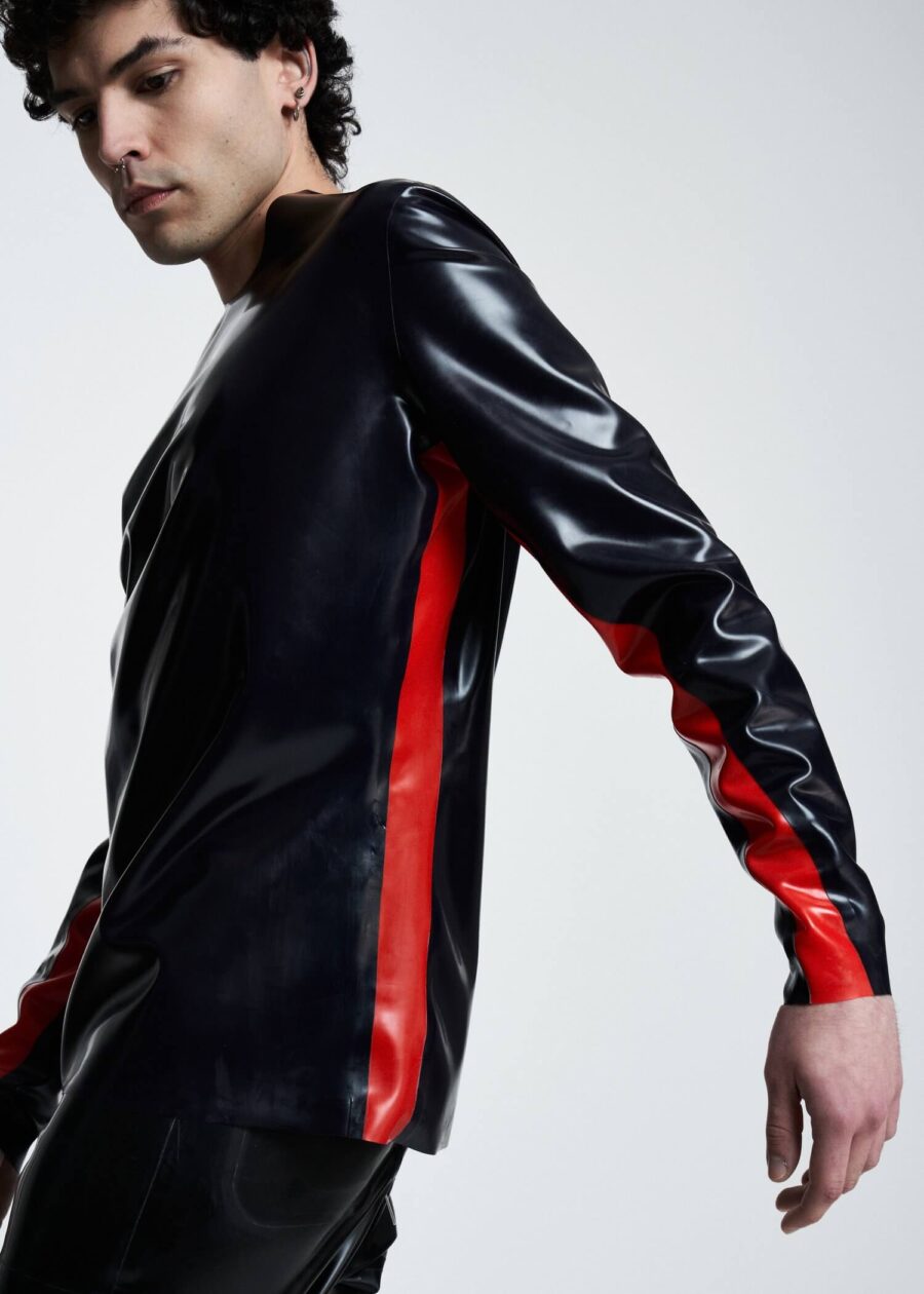 Filth Latex | Vanian Long Sleeve Latex Shirt - Afbeelding 3