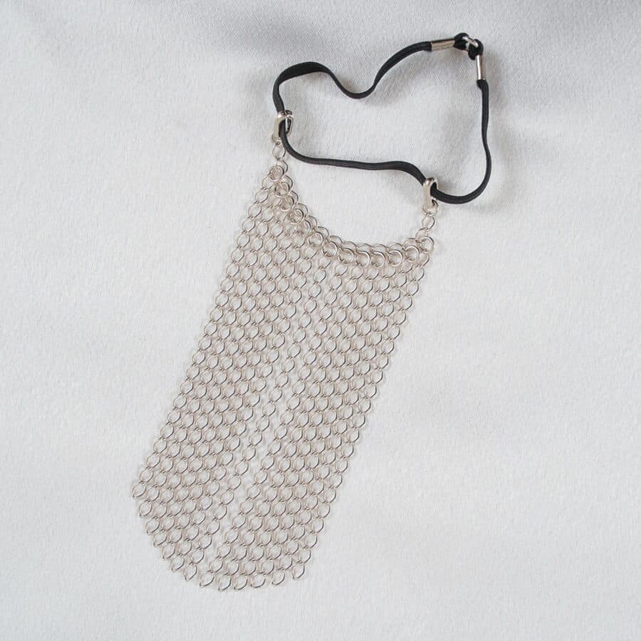 Sylvie Monthulé - Penis Sieraad Exciting Draped Chains | Zilver