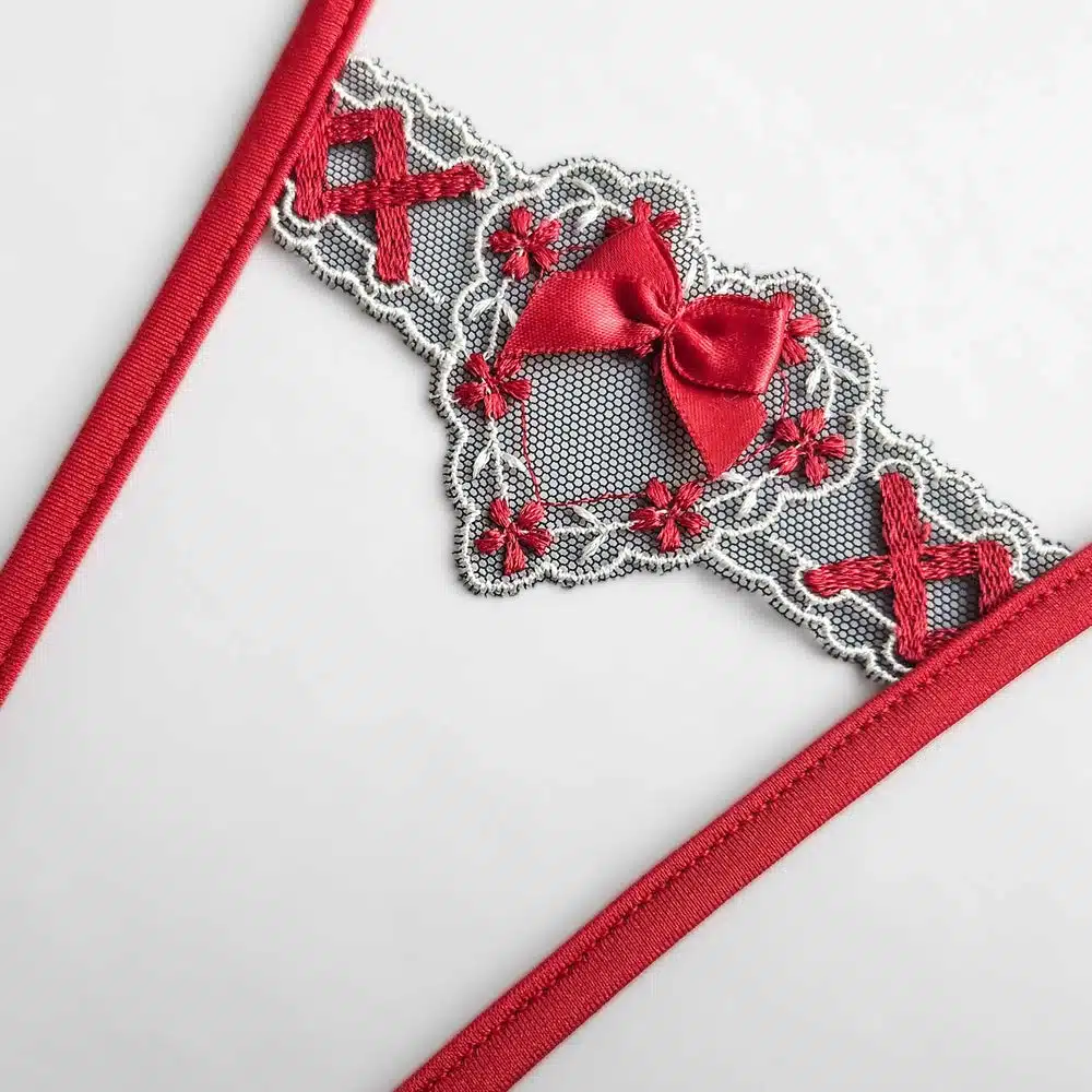 Lucky Cheeks | Sweet Obsession - Open string - Rood - Afbeelding 3