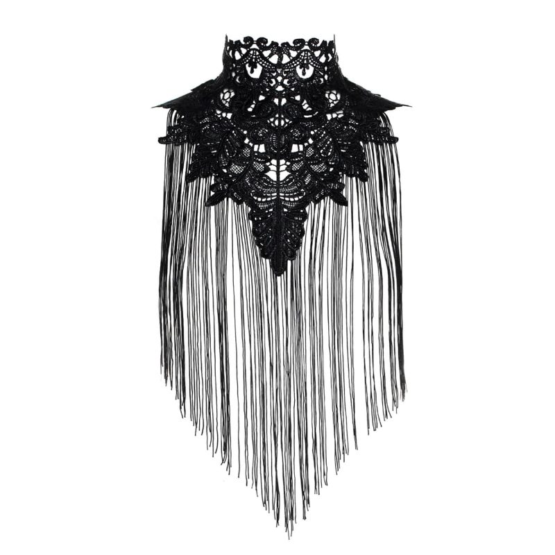 Asche Gold Adele Collar Zwart