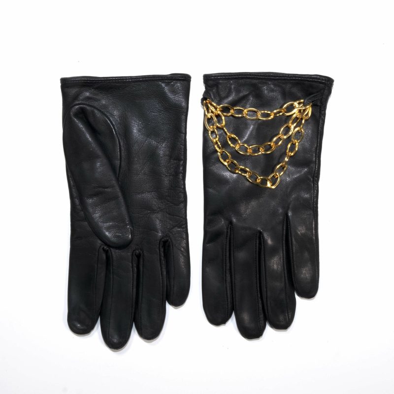Elif Domanic Negina Handschoenen Met Ketting