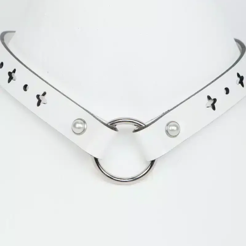 Fraulein Kink Nero Bianco Halsband 5